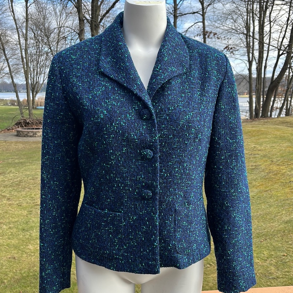 Danny & Nicole textured tweed jacket 8
